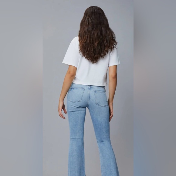 NWT DL1961 Acid Wash DL Vintage Bridget Boot. High Rise Instasculpt. Sz 27” - Picture 3 of 9